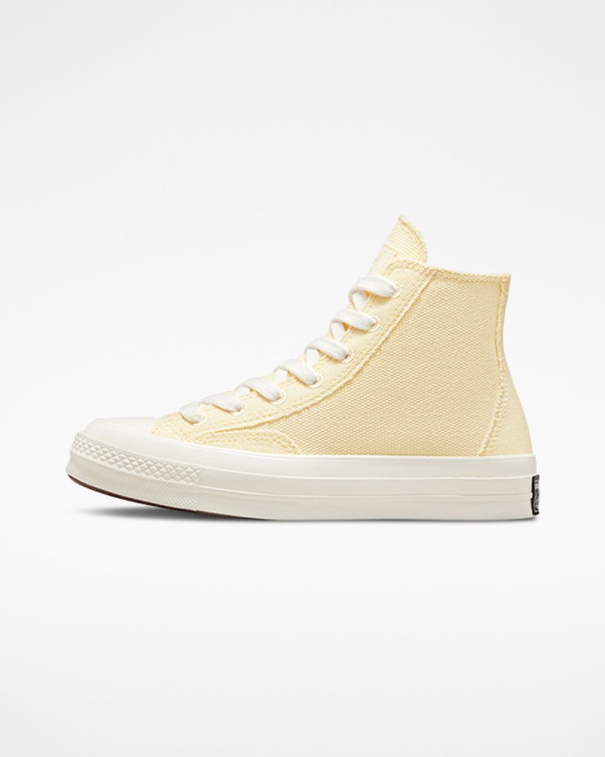 Women's Converse Chuck 70 Raw Edge High Top Shoes Beige | AU 34061T